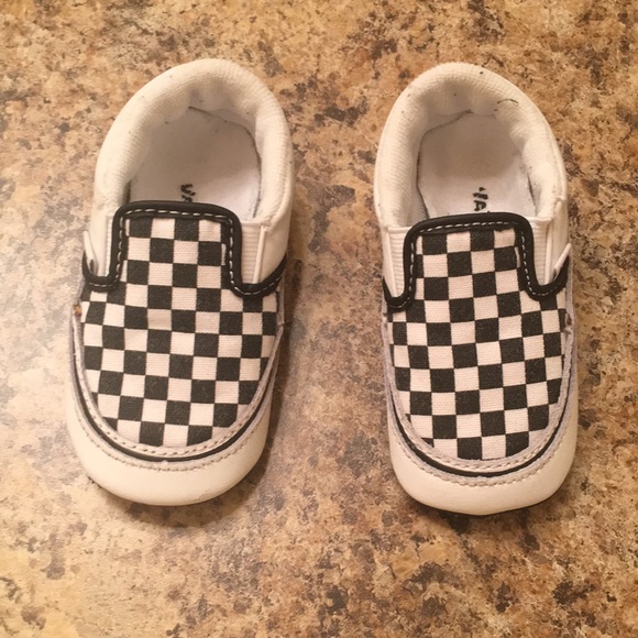 baby boy white vans